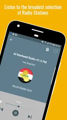 Radio Iraq 📻🇮🇶 Iraqi Music android App screenshot 9