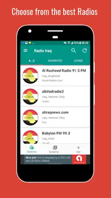 Radio Iraq 📻🇮🇶 Iraqi Music android App screenshot 10